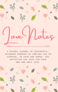 Book Cover: Love Notes Journal
